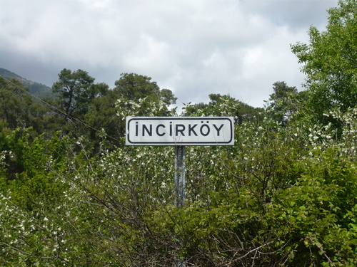 Approaching Incirkoy from Uzumlu